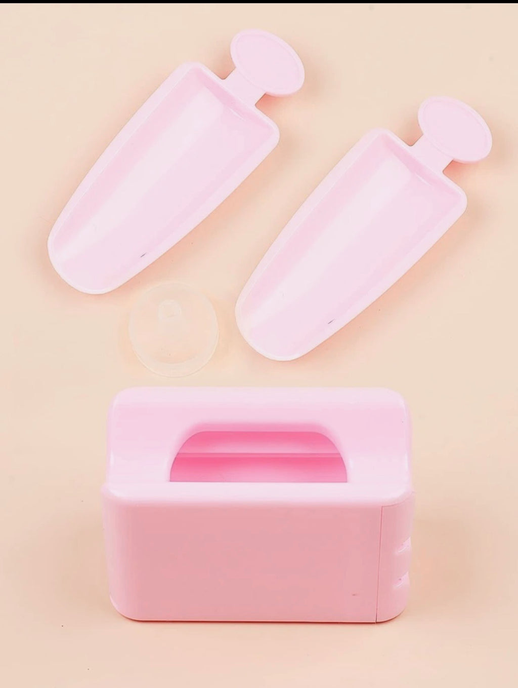 Nail powder storage box