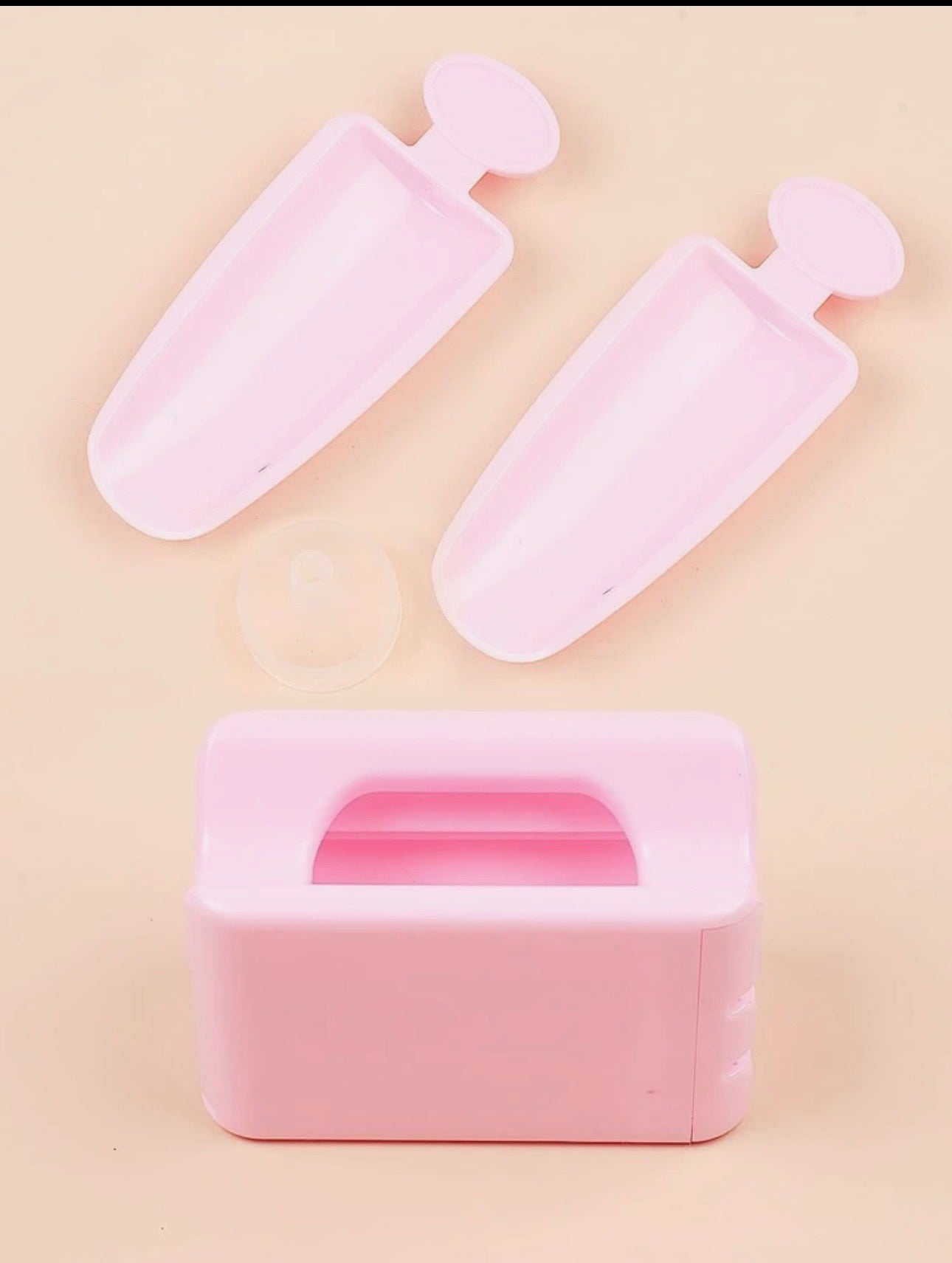Nail powder storage box