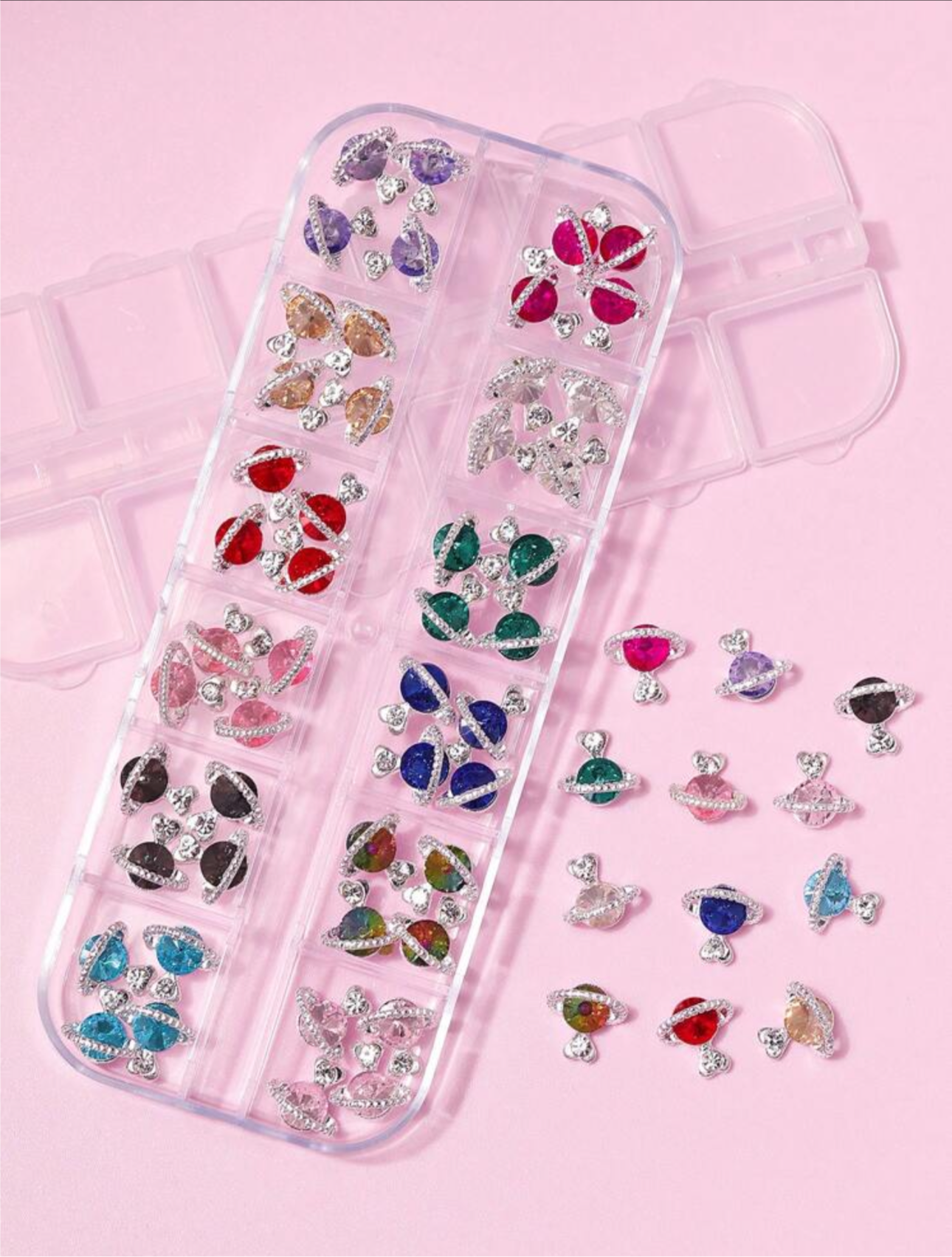 Galaxy Rhinestones charms