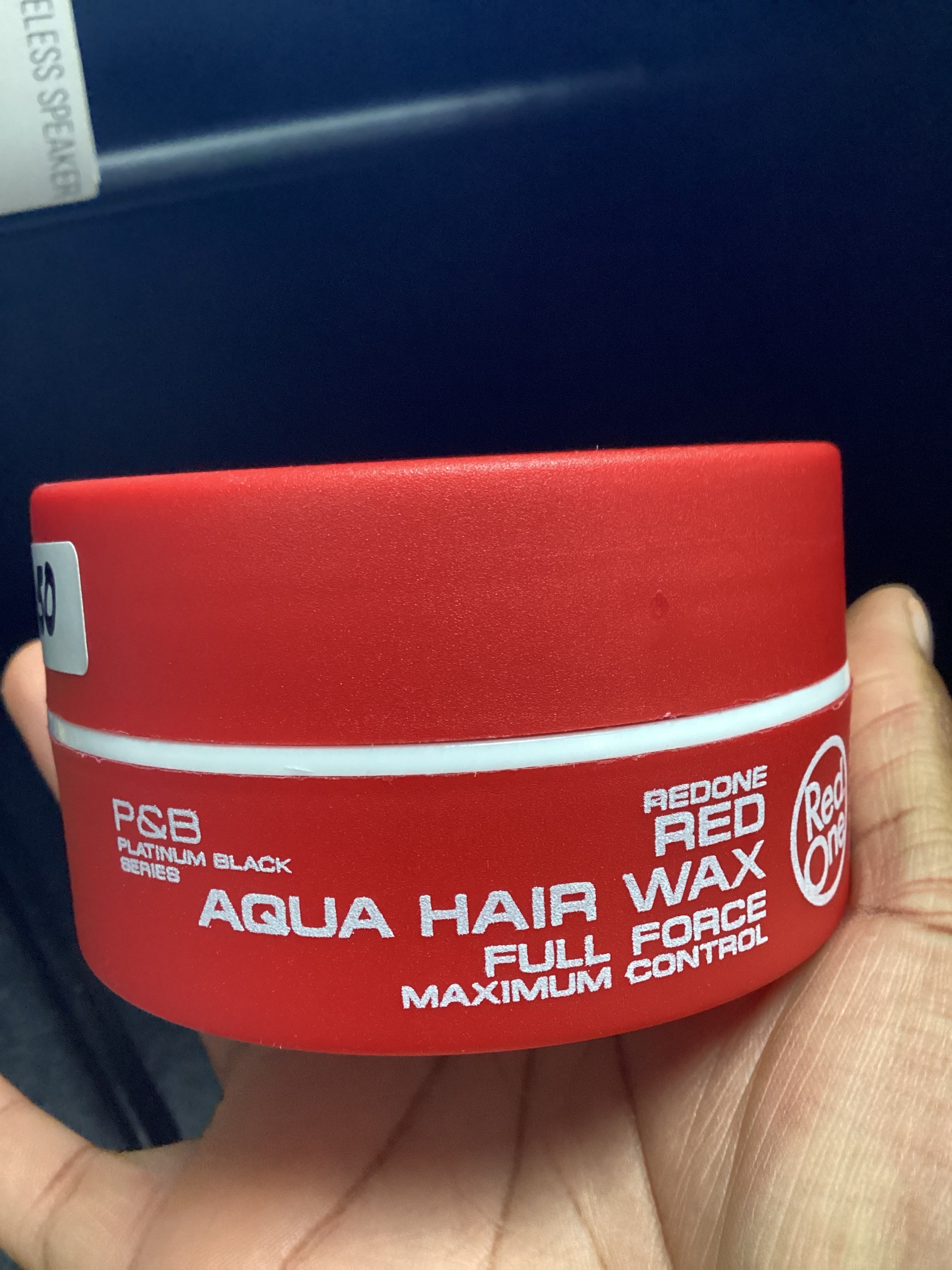 Red One hair wax