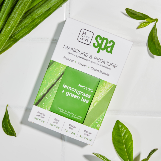 Spa mani pedi lemon grass