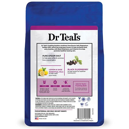 Dr teals pure epsom salt