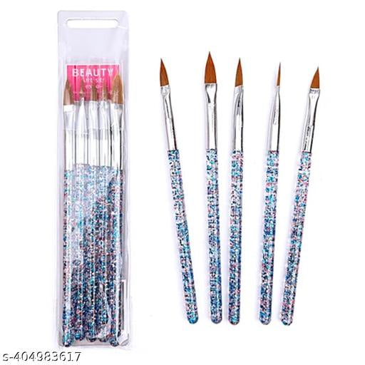 Nail art paint brushes