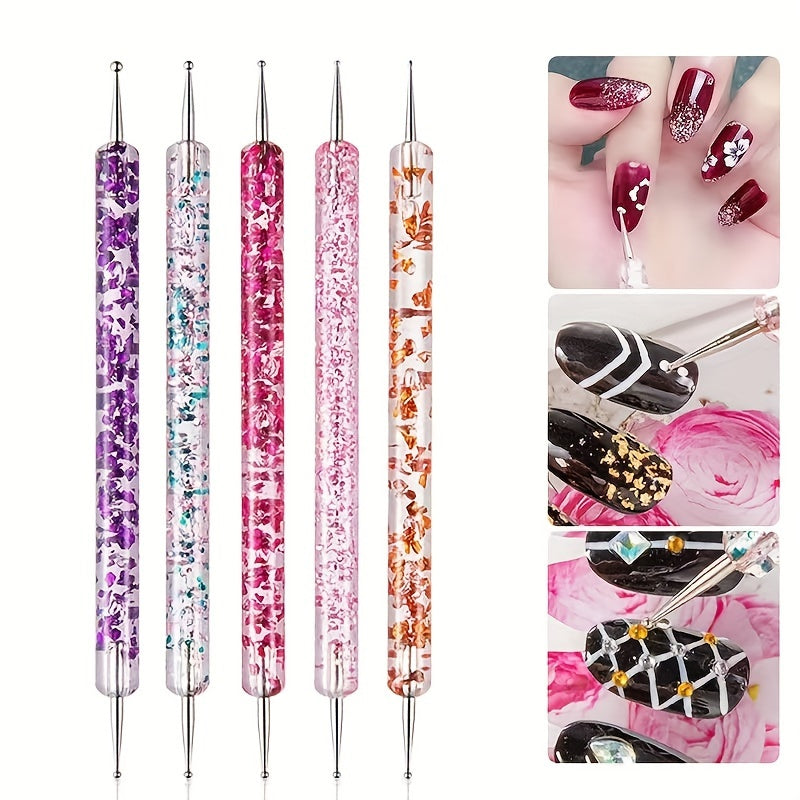 Nail art dotting tools