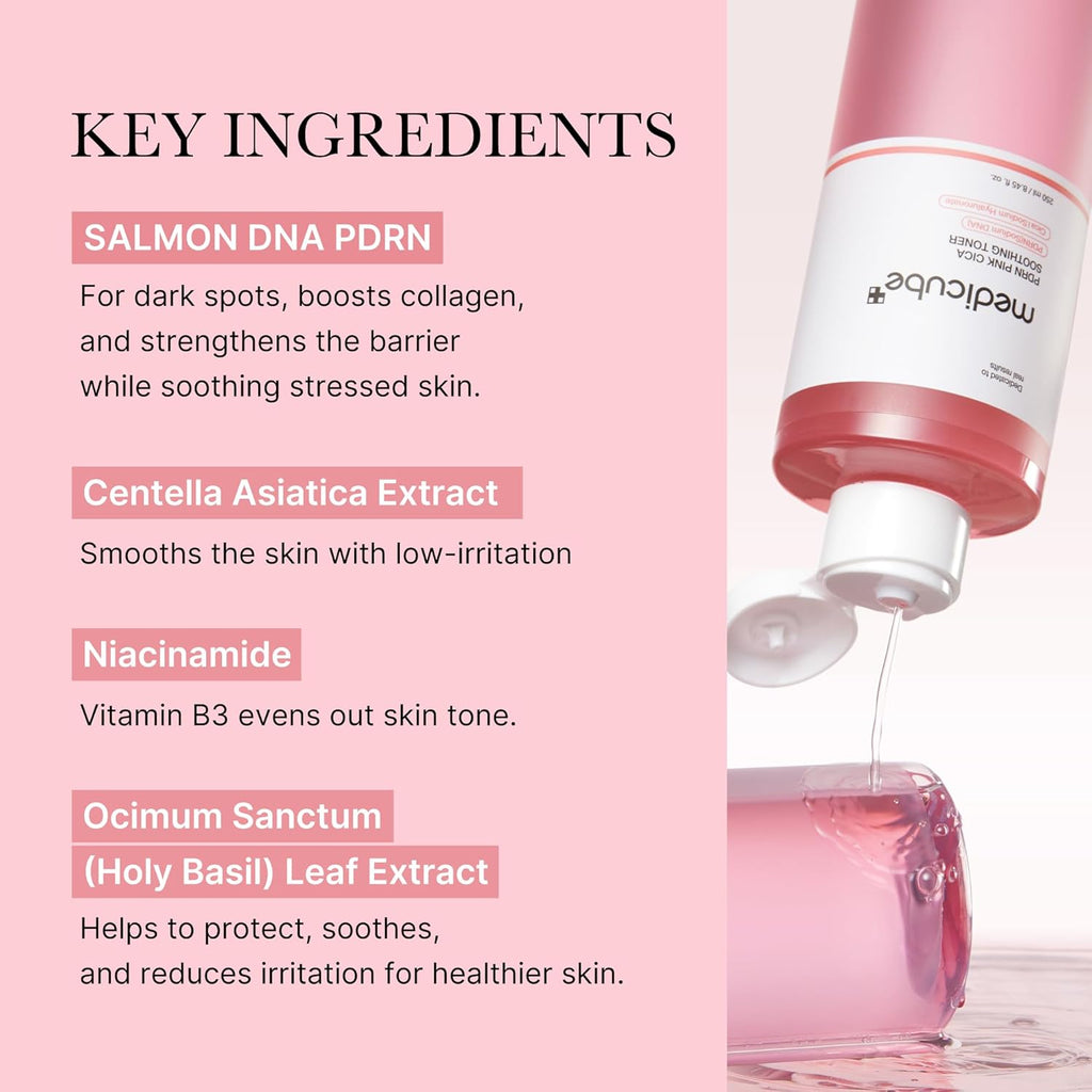 Medicube PDRN Pink Cica Soothing Toner
