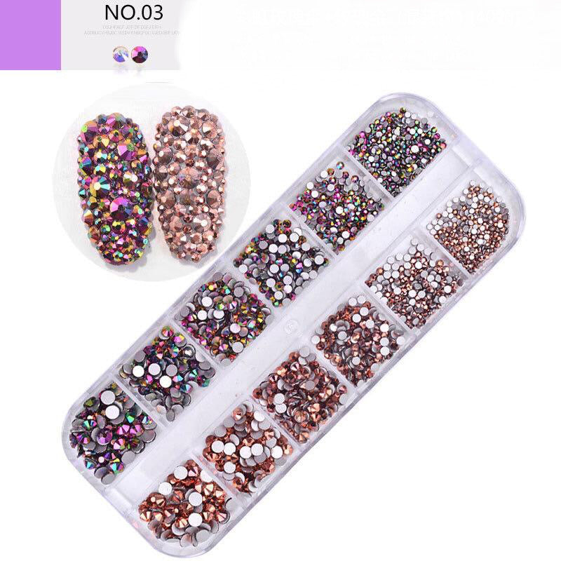 Nail Art Rhinestones Tray