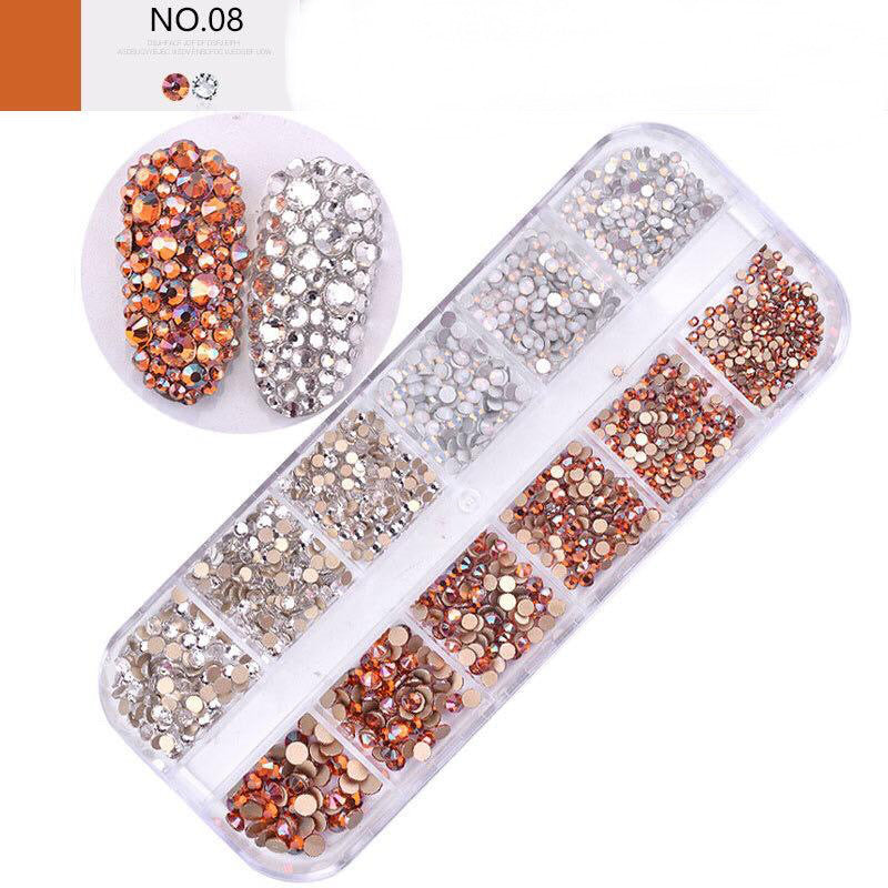 Nail Art Rhinestones Tray