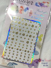 Load image into Gallery viewer, Louis Vuitton nail stickers
