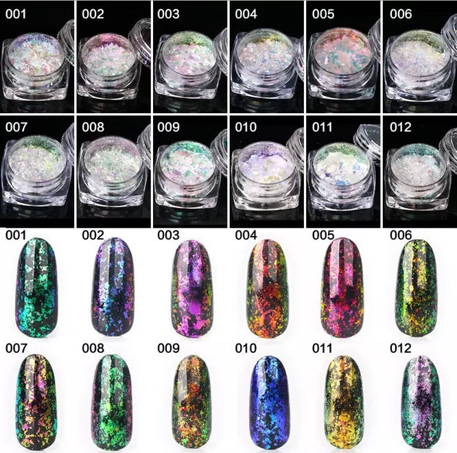 Holographic flakes