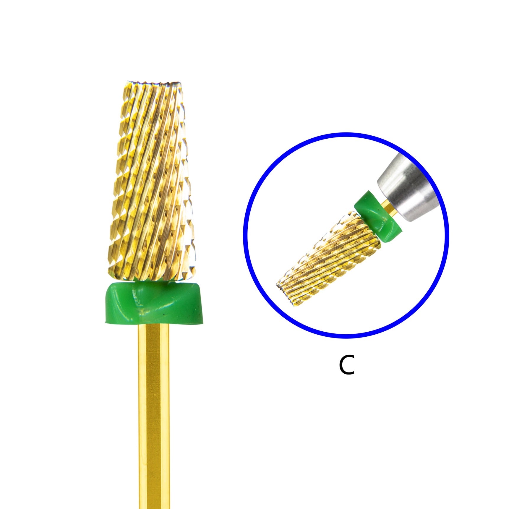 Carbide Tapered Gold drill bit