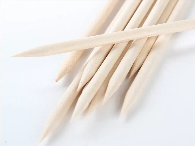 Orange wood stick