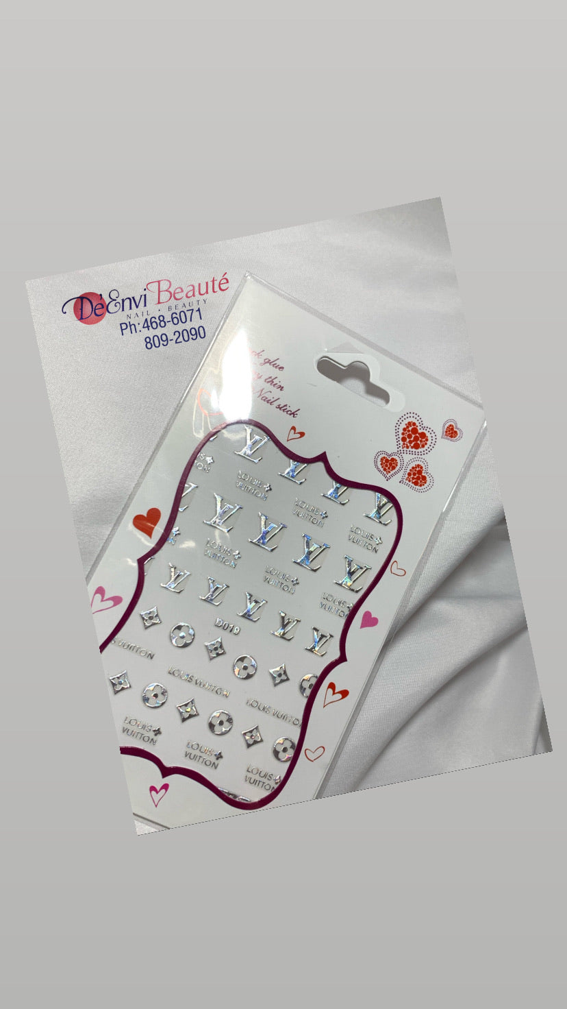 Louis Vuitton nail stickers