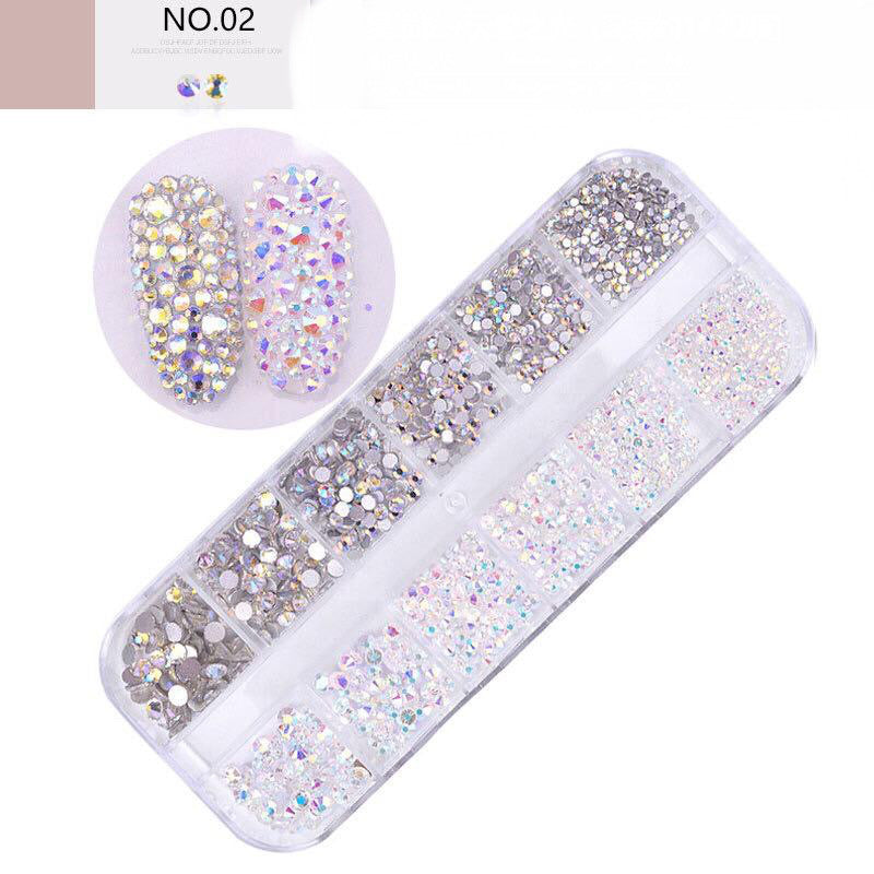 Nail Art Rhinestones Tray