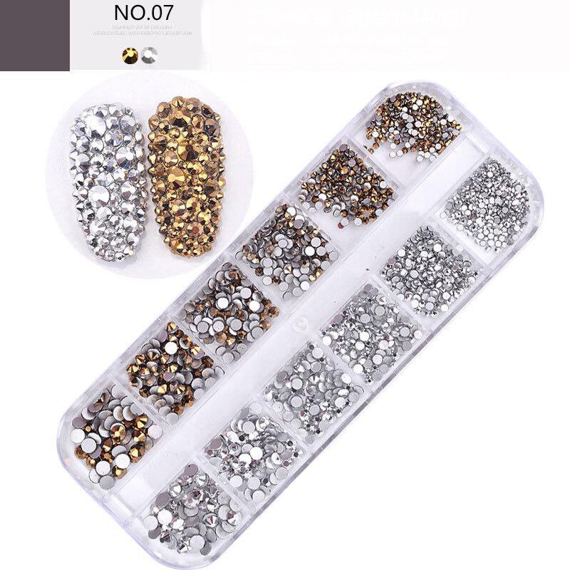 Nail Art Rhinestones Tray