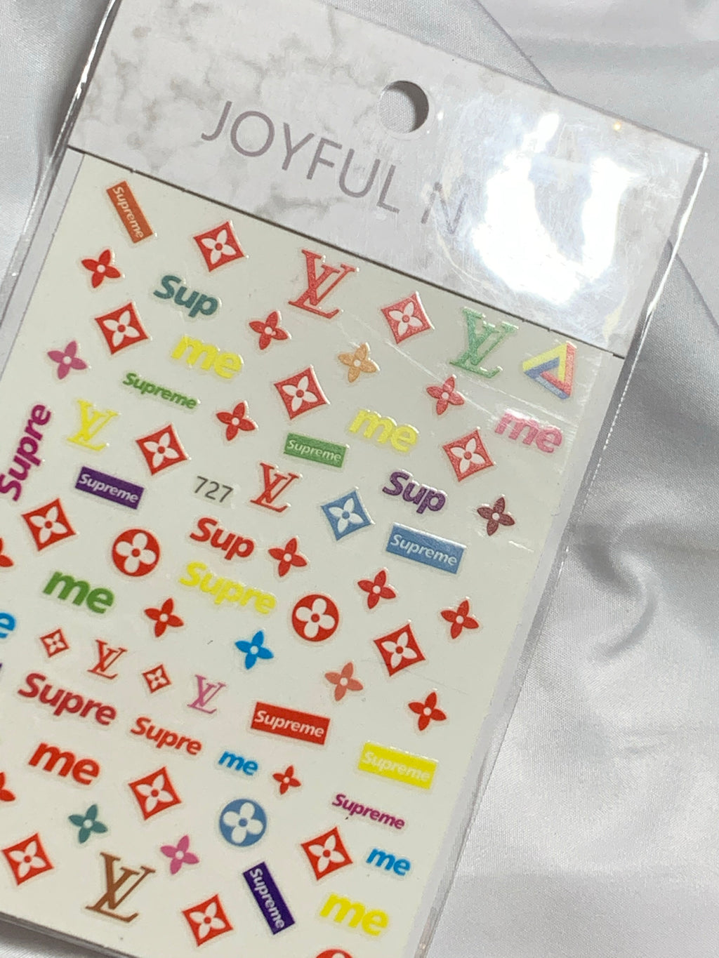 Louis Vuitton nail stickers