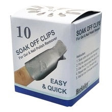 Soak-Off Clips