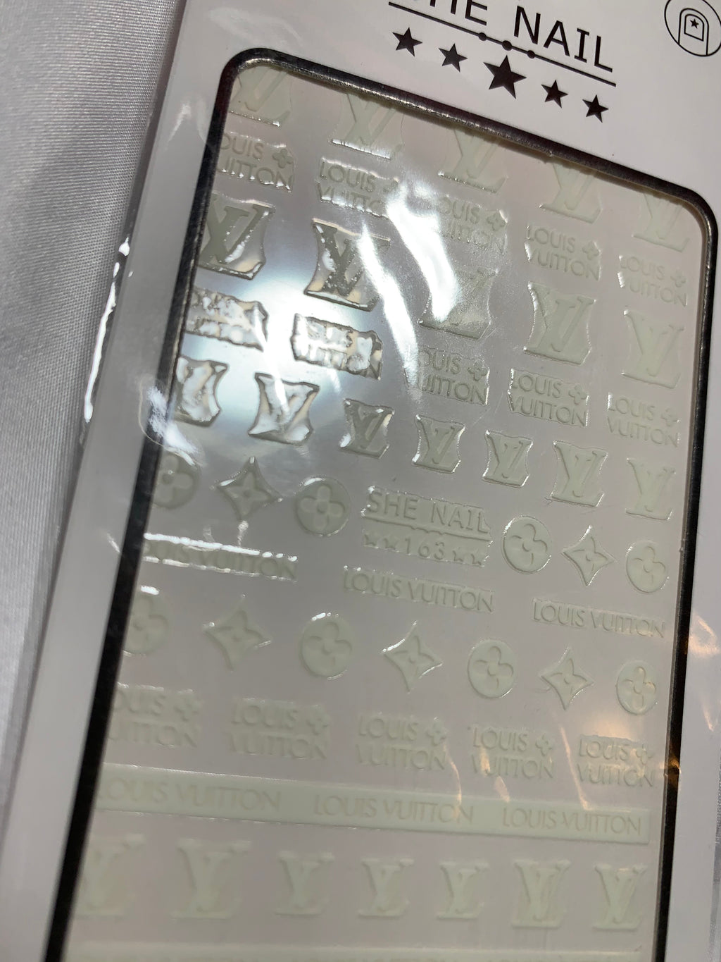 Louis Vuitton nail stickers