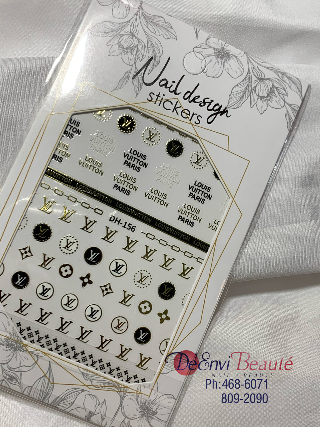 Louis Vuitton nail stickers