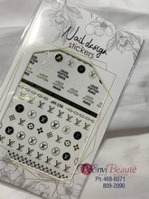 Load image into Gallery viewer, Louis Vuitton nail stickers
